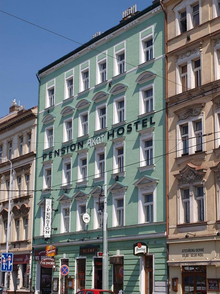 Pension Akat Hotel Praga Exterior foto